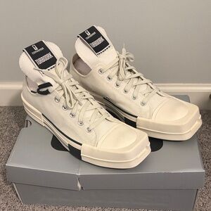 Converse x DRKSHDW Turbodrk Natural Low-Top Sneakers